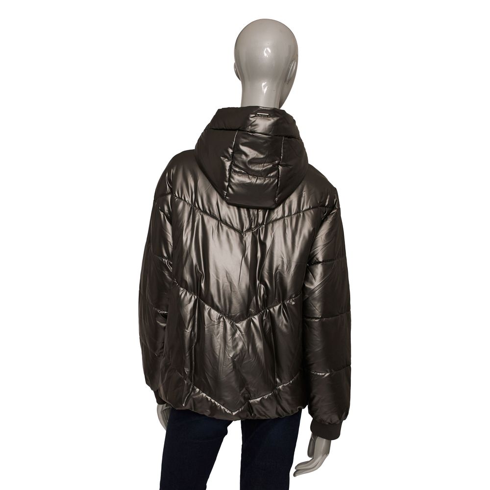 Γυναικείο μπουφάν Baldinini Trend Grey Polyester