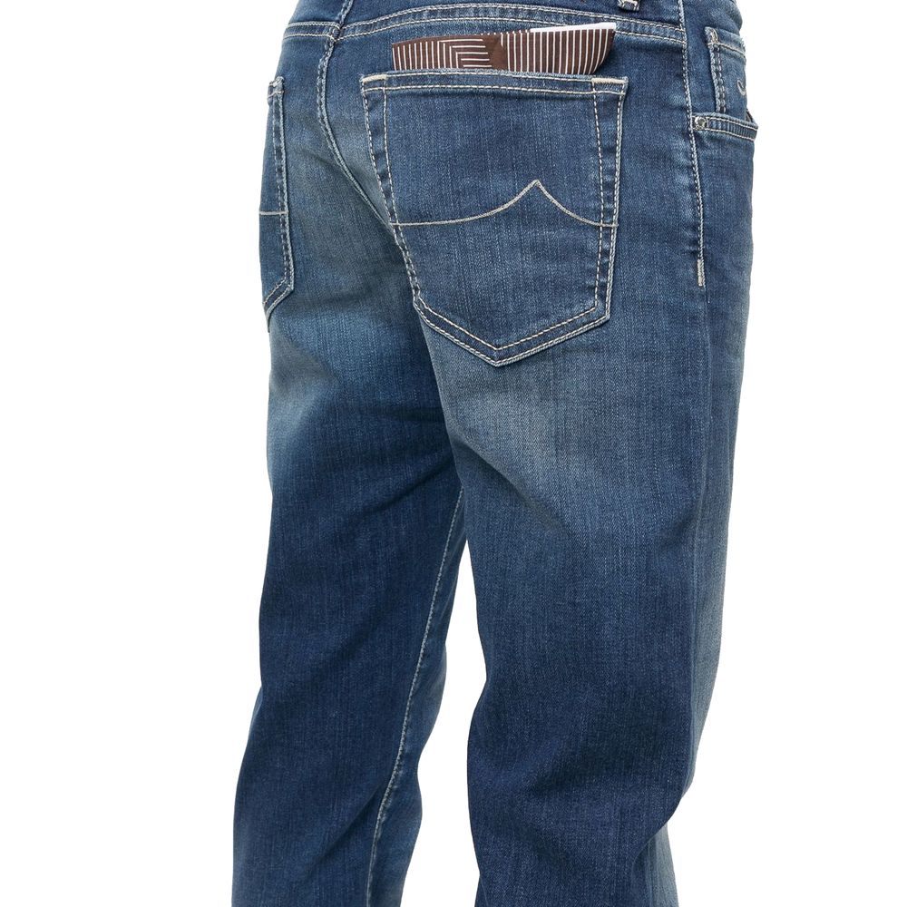 Τζιν και παντελόνι Jacob Cohen Blue Cotton