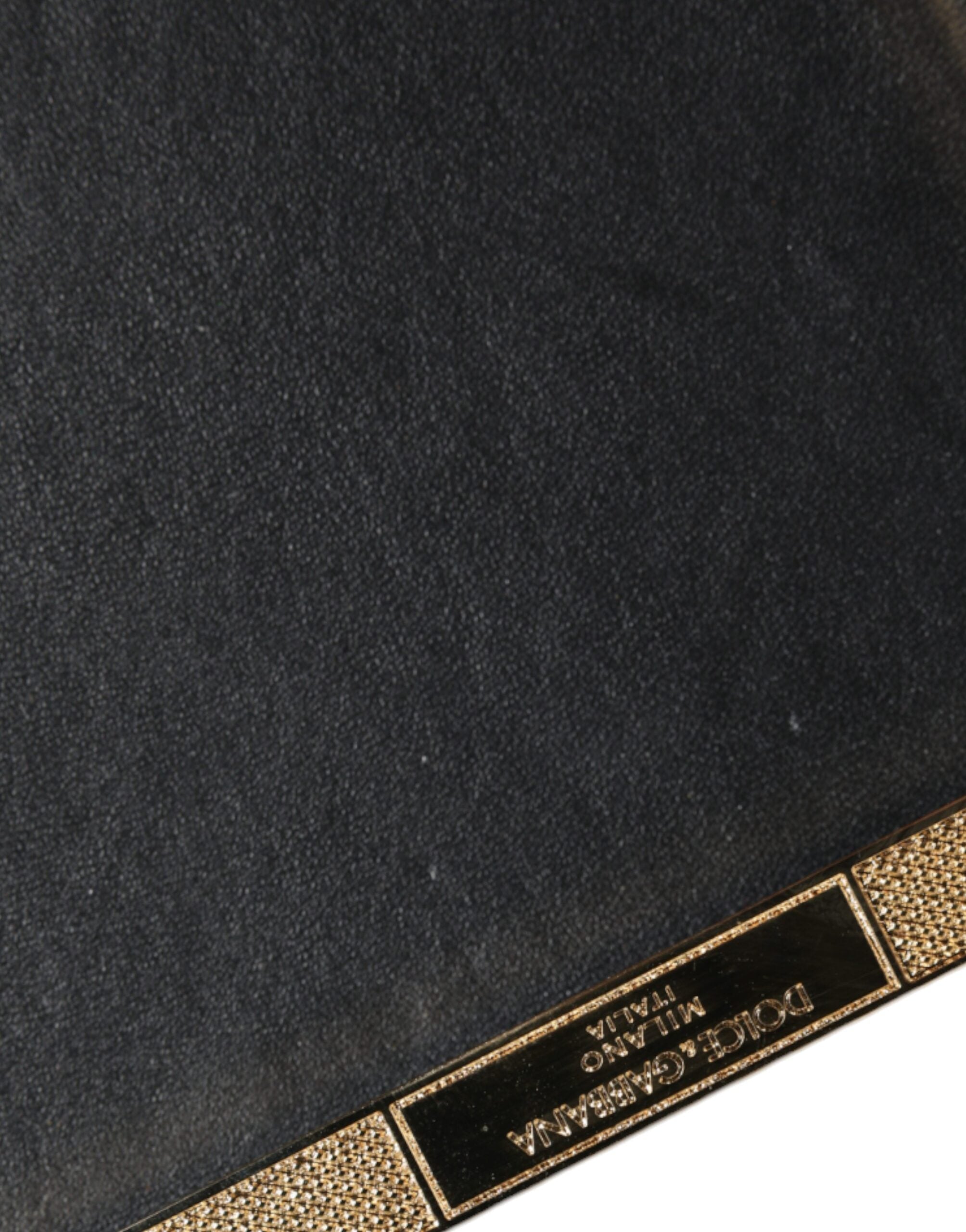 Dolce & Gabbana Gold Crystal Bifold Clutch Evening Party Γυναικείο τσαντάκι