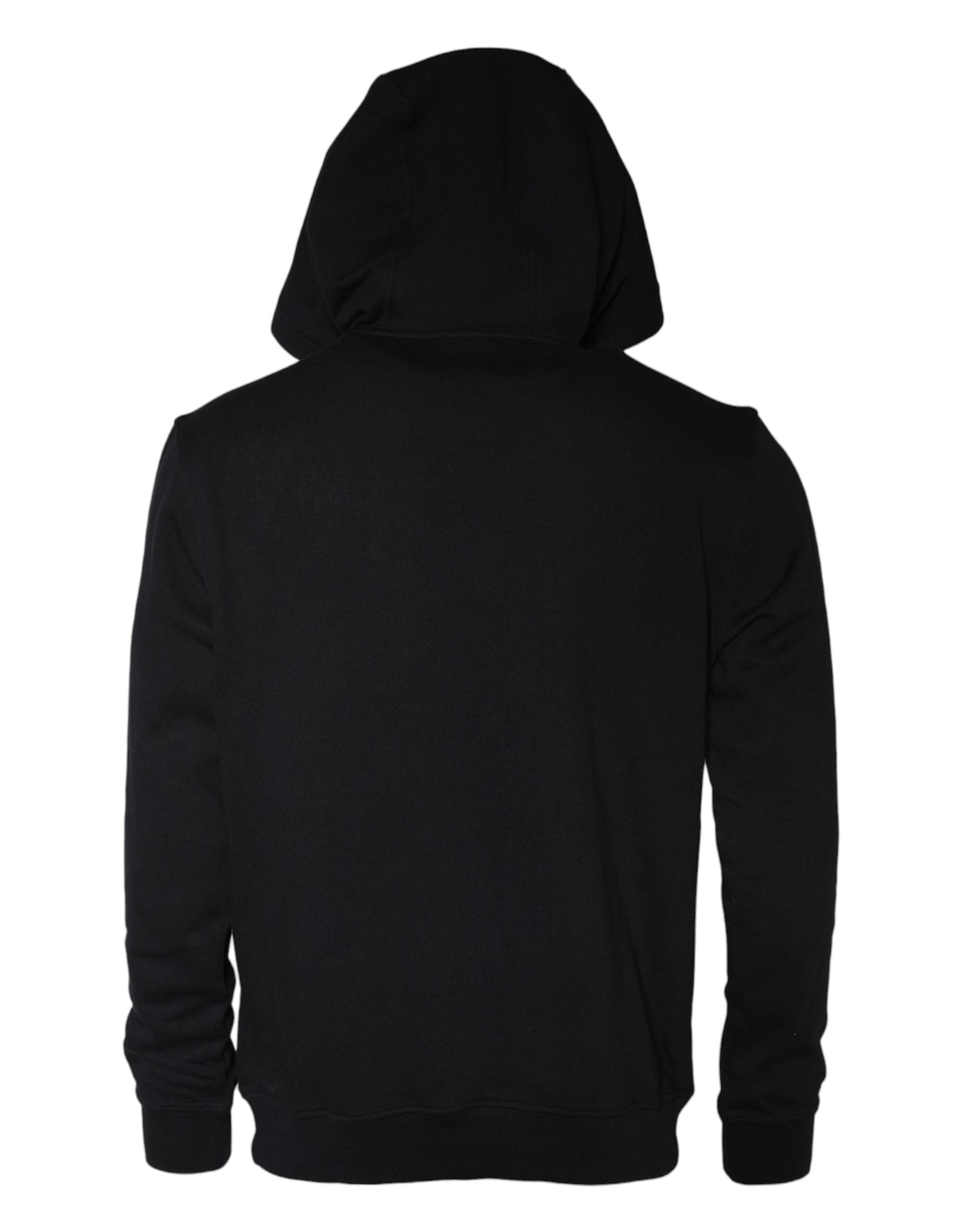 Πουλόβερ φούτερ Versace Black Medusa Print Cotton Hoodie-πουλόβερ