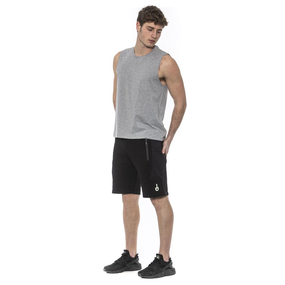 Tond Grey Cotton Men Tank Top