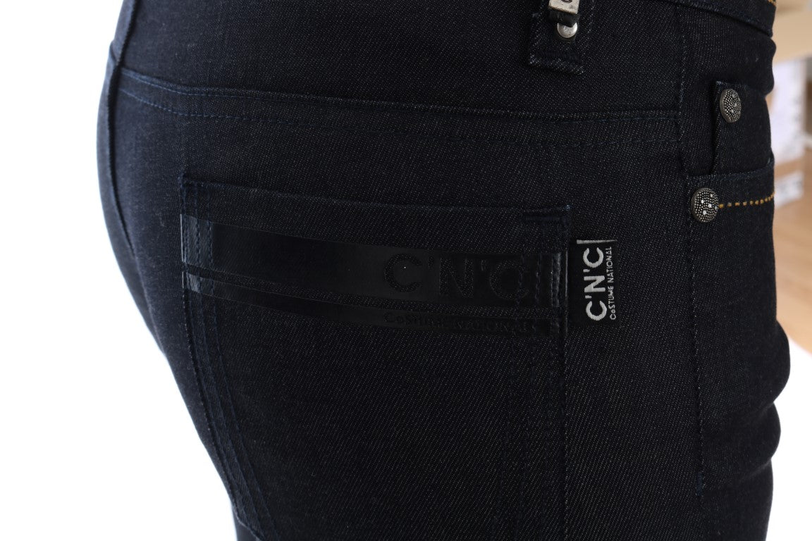 Στολή National Chic Dark Blue Super Slim Fit Τζιν