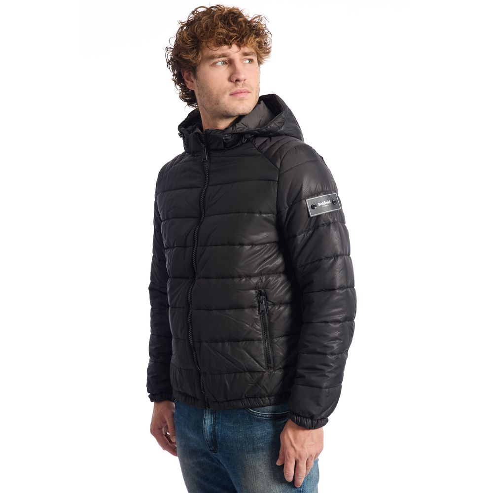Ανδρικό μπουφάν Baldinini Trend Black Polyester