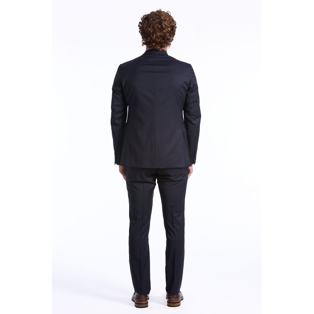 Ανδρικό κοστούμι Baldinini Trend Blue Wool