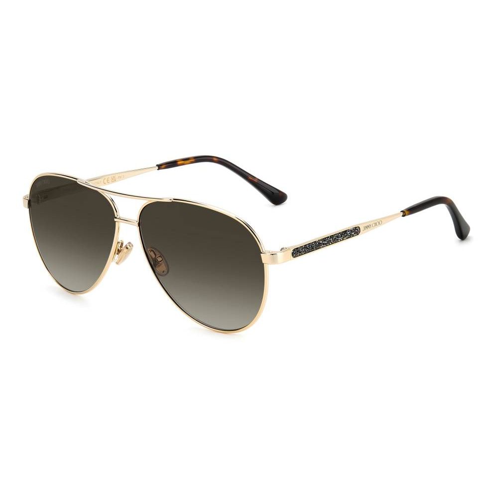 Μεταλλικά γυαλιά ηλίου Jimmy Choo Gold