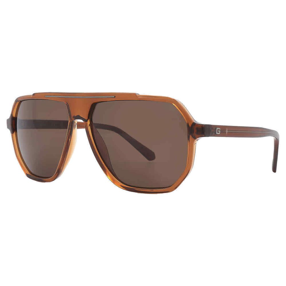 Γυαλιά ηλίου Guess Brown Resin