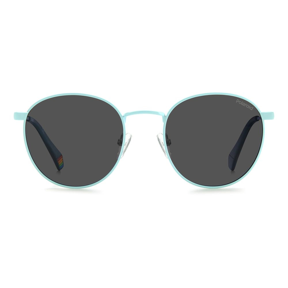 Polaroid Blue Stainless Steel Stainless Steel Sunglasses