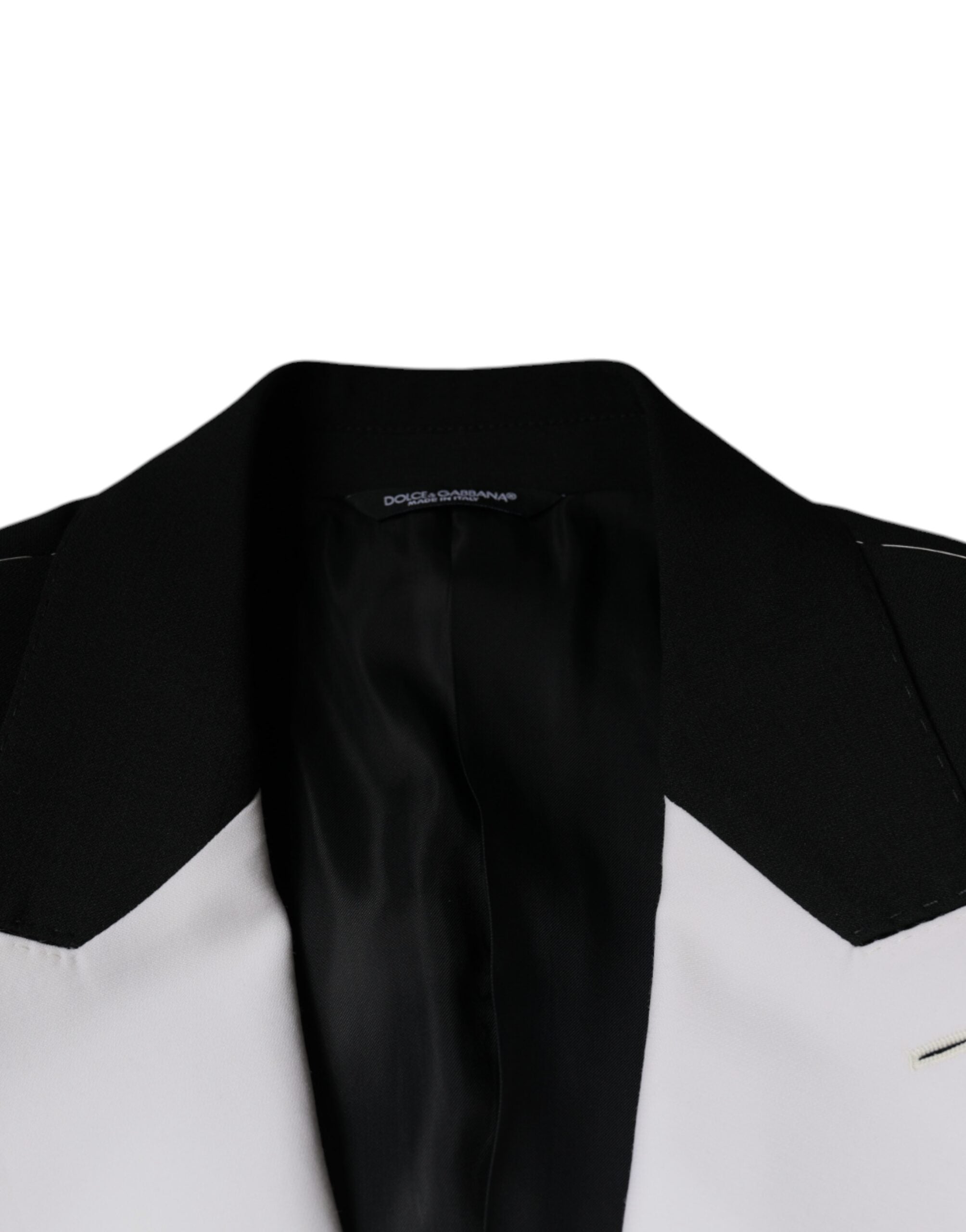 Μπλέιζερ με μονό στήθος Dolce & Gabbana Black White