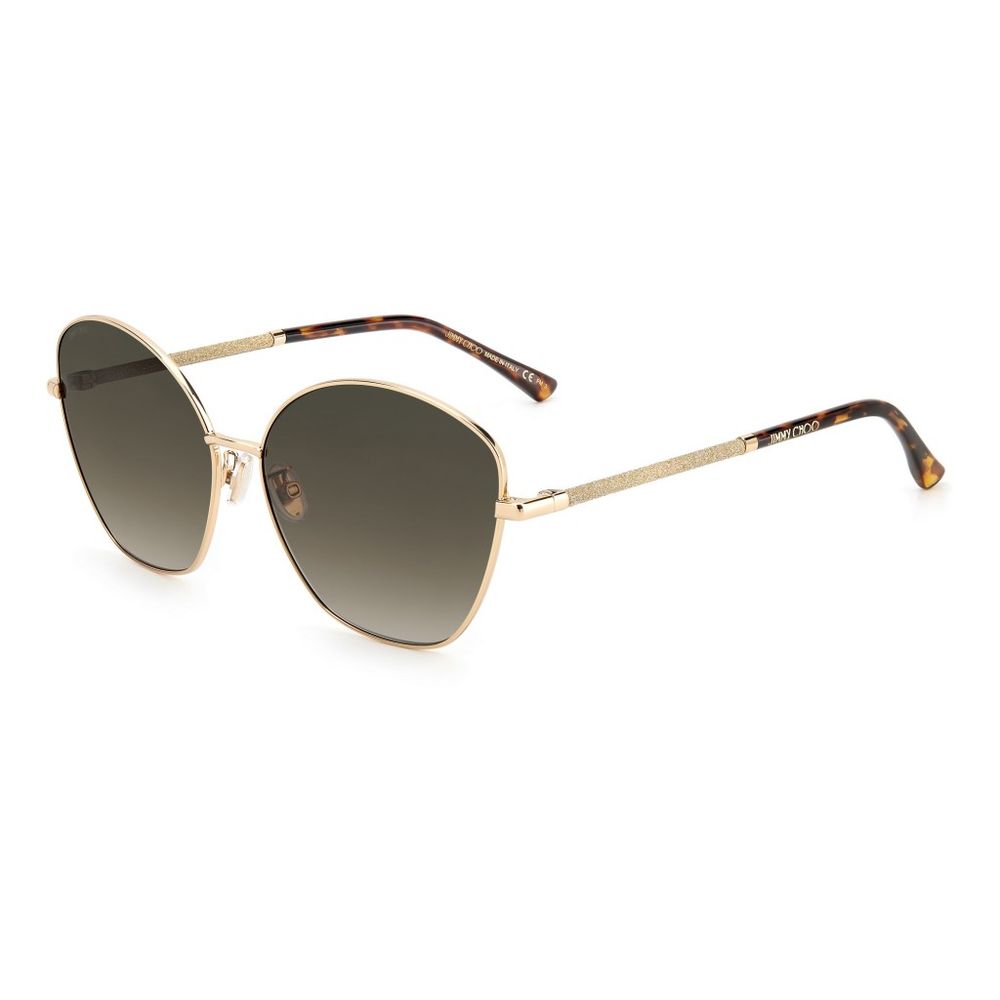 Μεταλλικά γυαλιά ηλίου Jimmy Choo Gold