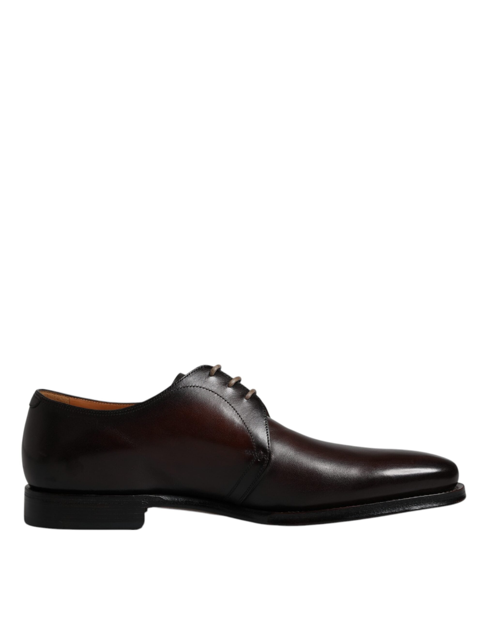 Dolce & Gabbana Μαύρα Δερμάτινα Lace Up Ανδρικά Επίσημα Παπούτσια Derby