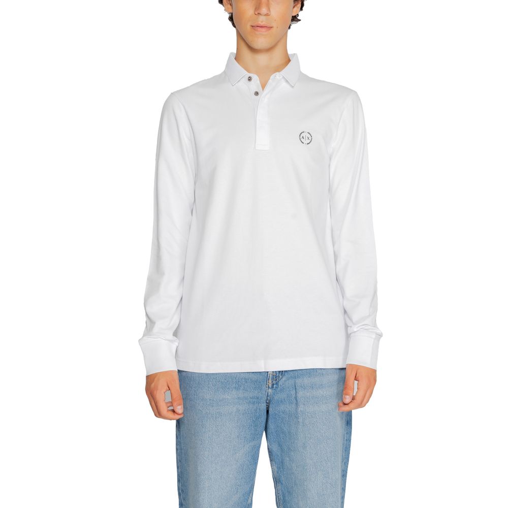 Μπλουζάκι Armani Exchange Λευκό βαμβακερό