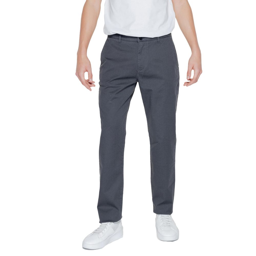 Armani Exchange Μαύρο βαμβακερό τζιν & παντελόνι