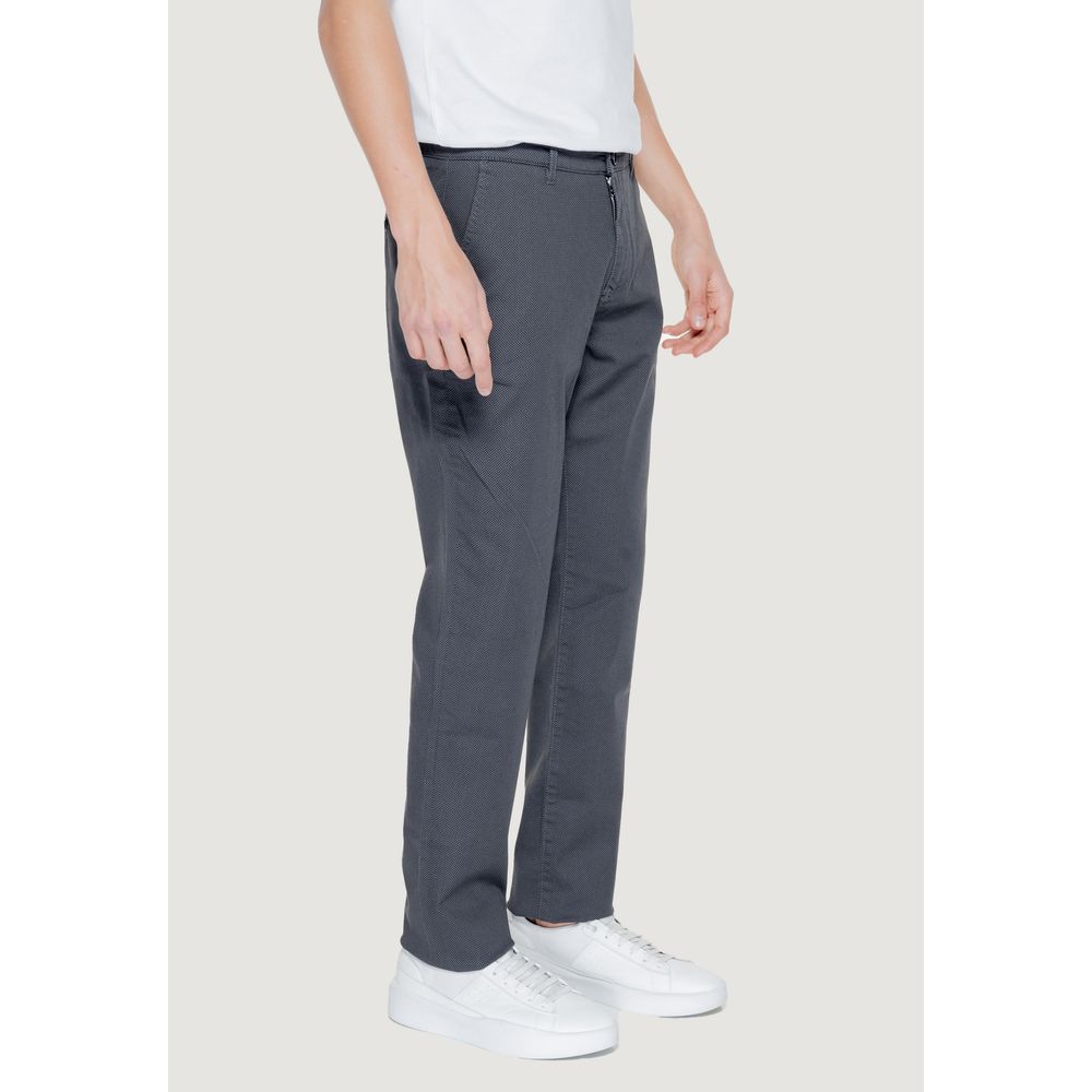 Armani Exchange Μαύρο βαμβακερό τζιν & παντελόνι