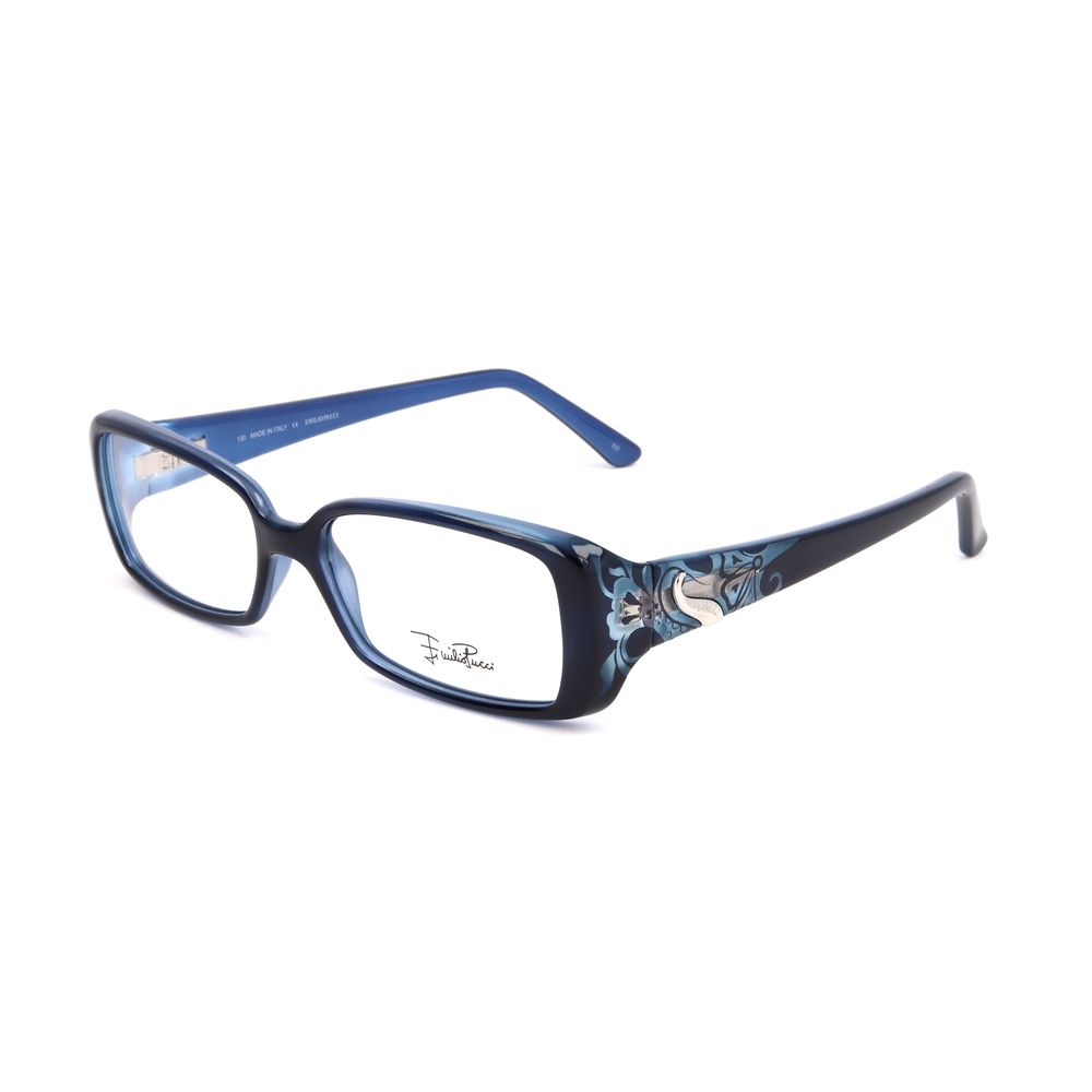 Emilio Pucci Blue Plastic Glasses (Frames)