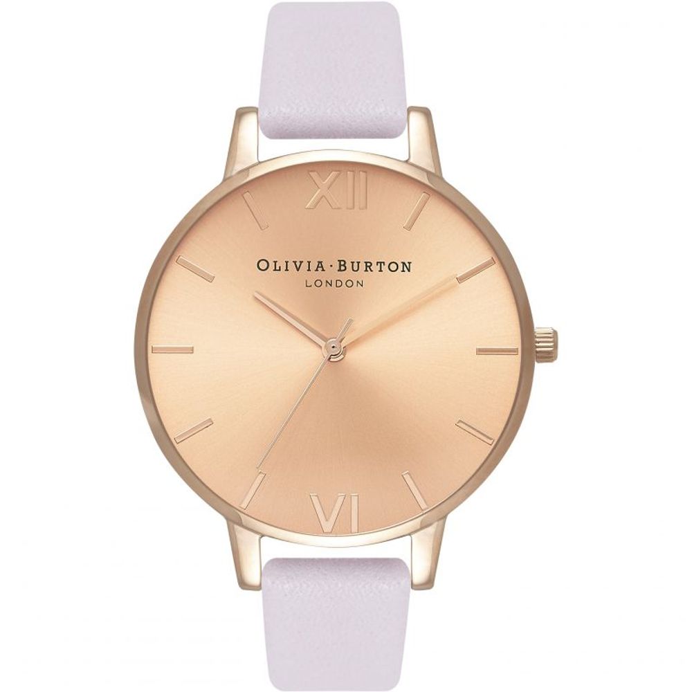 Ρολόι Olivia Burton Purple από συνθετικό δέρμα