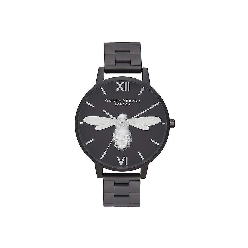 Ρολόι Olivia Burton Black Steel