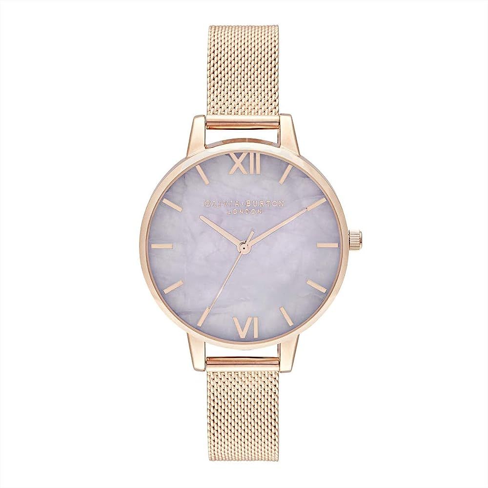 Χρυσό ρολόι από χάλυβα Olivia Burton