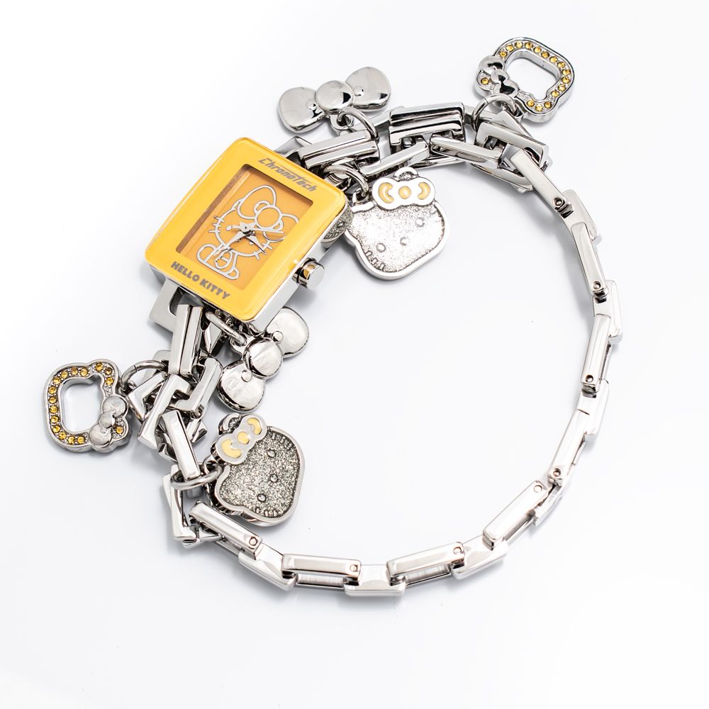 Chronotech Silver Stainless Steel Dress Watch