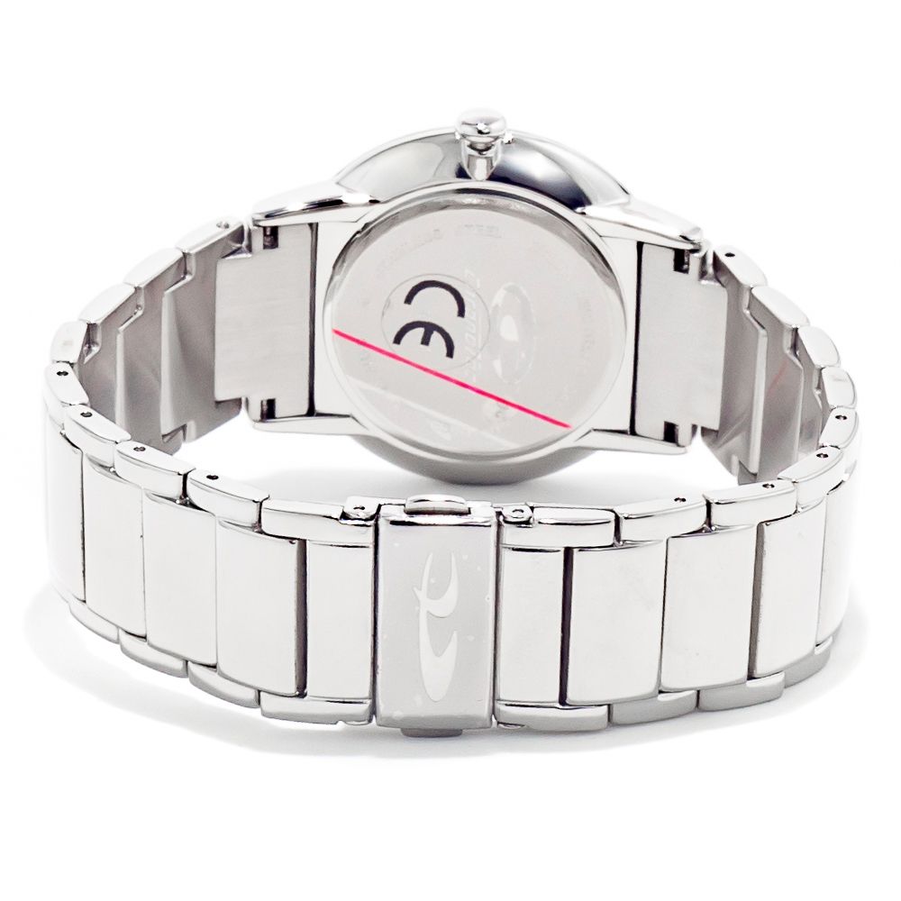 Ασημένιο ρολόι από ατσάλι Chronotech