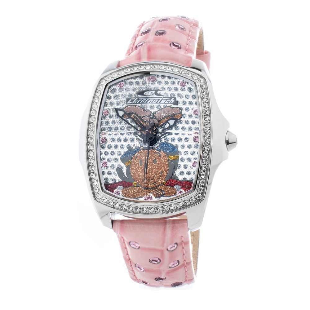 Πολύχρωμο δερμάτινο ρολόι Chronotech