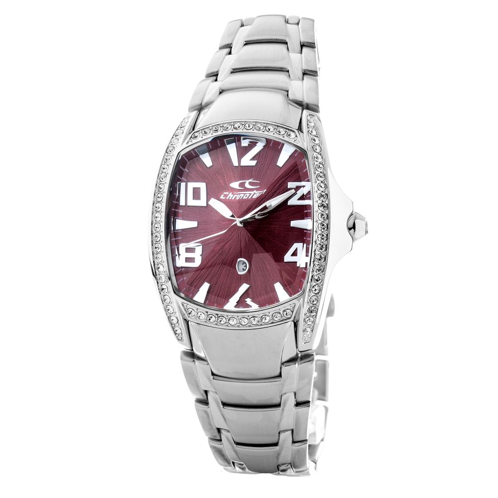 Ασημένιο ρολόι από ατσάλι Chronotech
