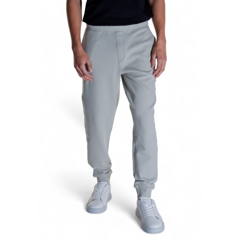Calvin Klein Grey Cotton Jeans & Pant