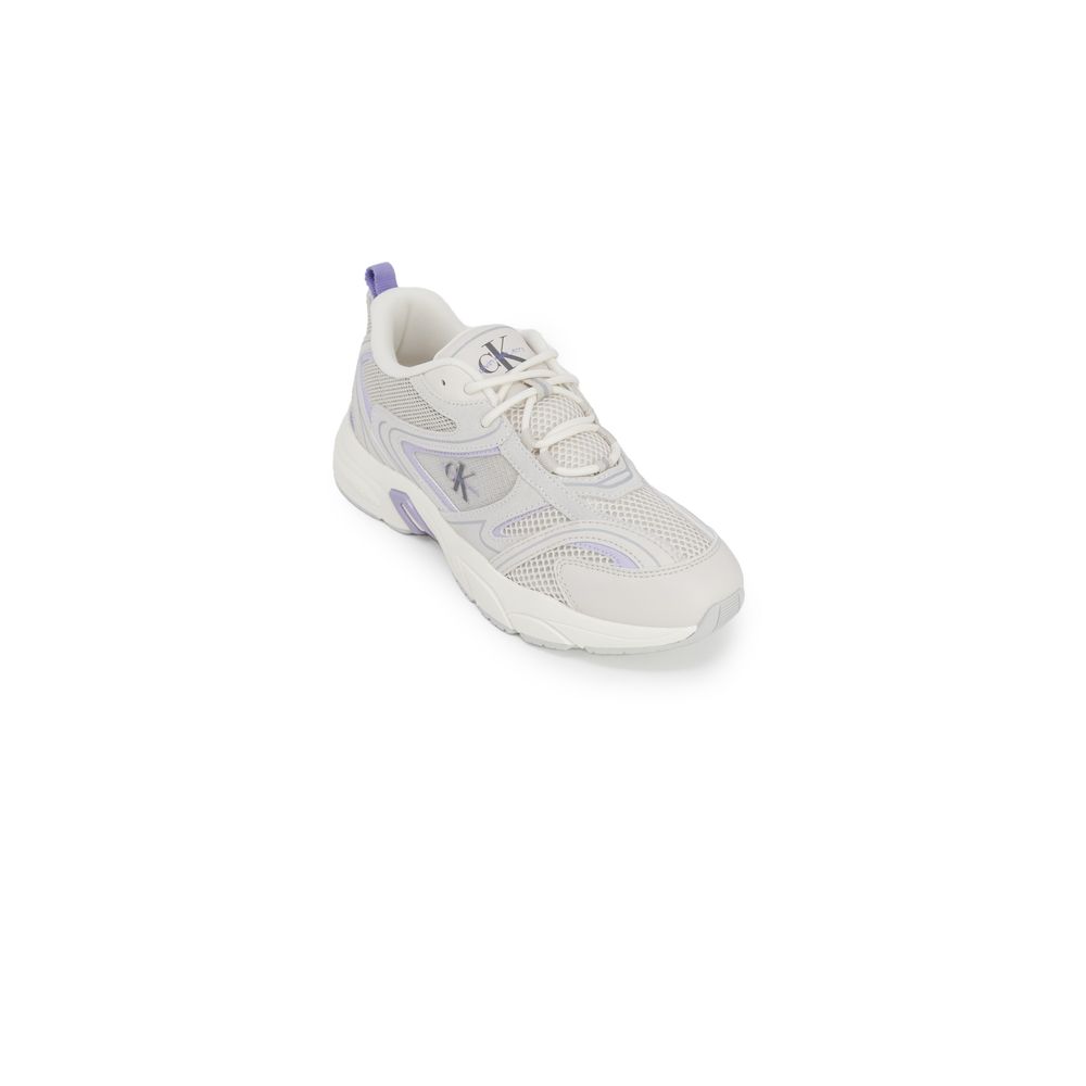 Calvin Klein Purple Δερμάτινο Sneaker