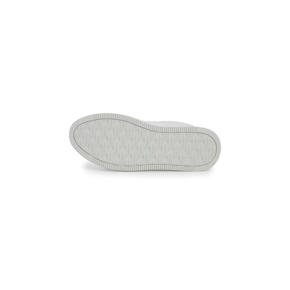 Calvin Klein Silver Δερμάτινο Sneaker