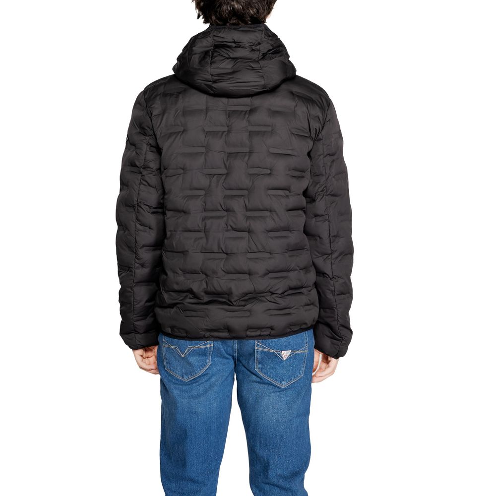Replay Black Polyester Jackets & Coat