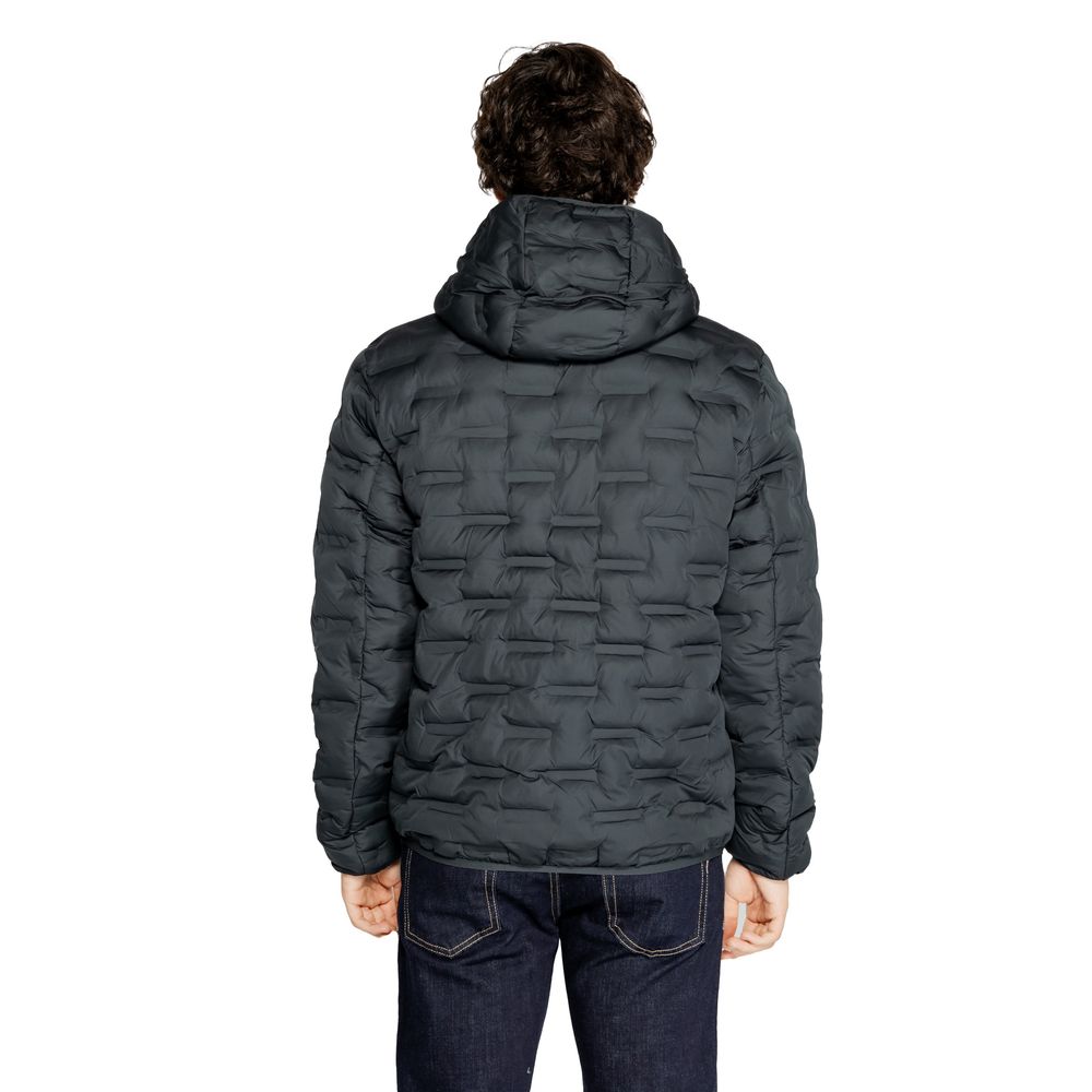 Replay Blue Polyester Jackets & Coat