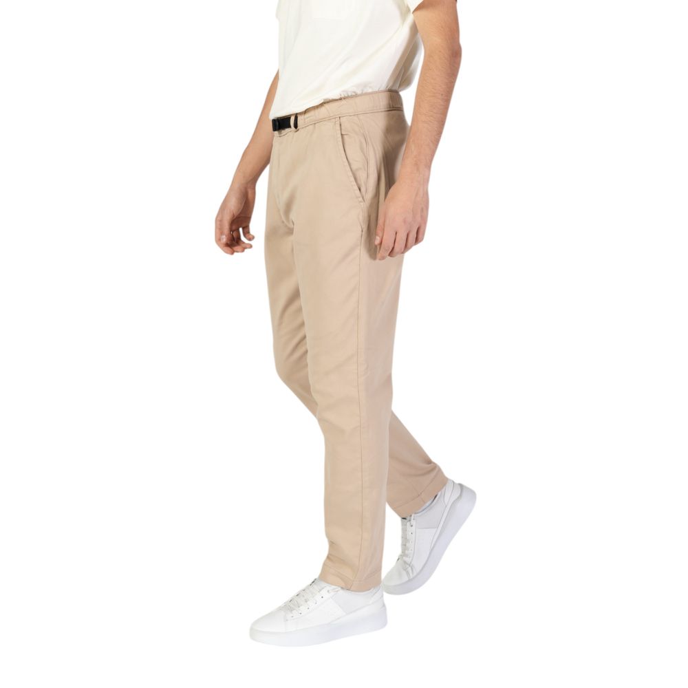 Βαμβακερό τζιν και παντελόνι Gas Beige