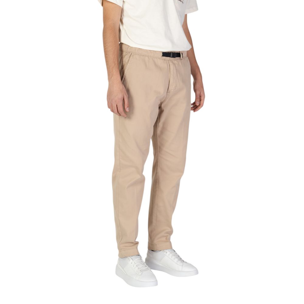 Βαμβακερό τζιν και παντελόνι Gas Beige