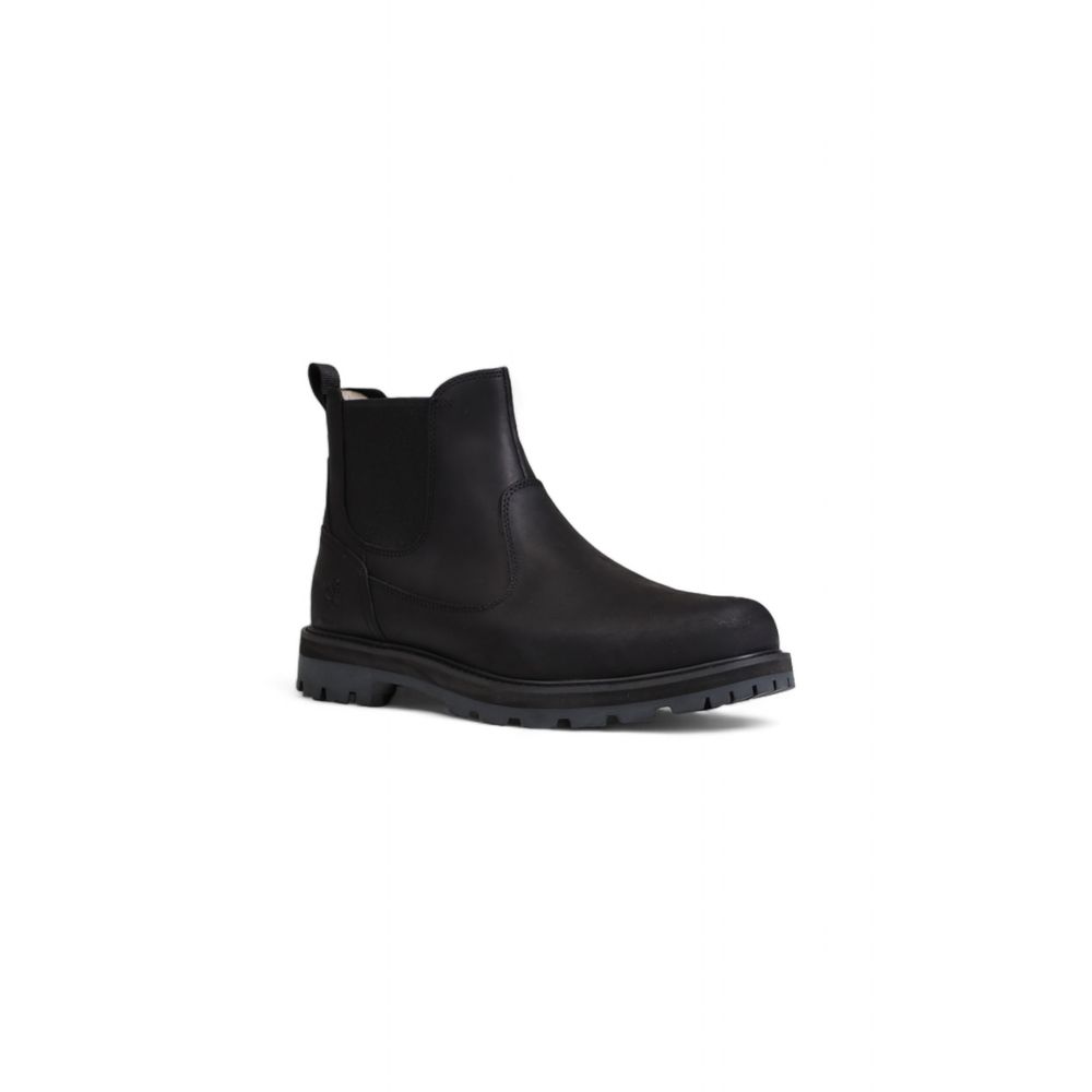 Δερμάτινη μπότα Timberland Black Nubuck