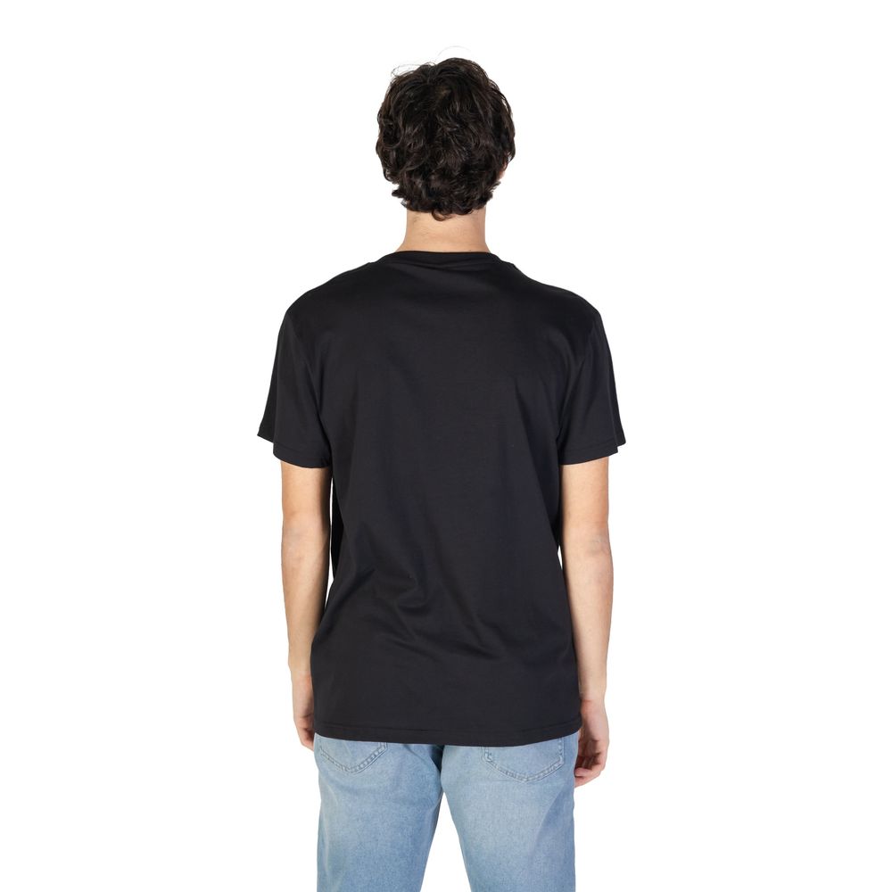 Μπλουζάκι Moschino μαύρο βαμβακερό