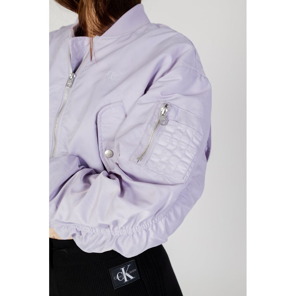 Μπουφάν & Παλτό Calvin Klein Jeans Purple Polyamide
