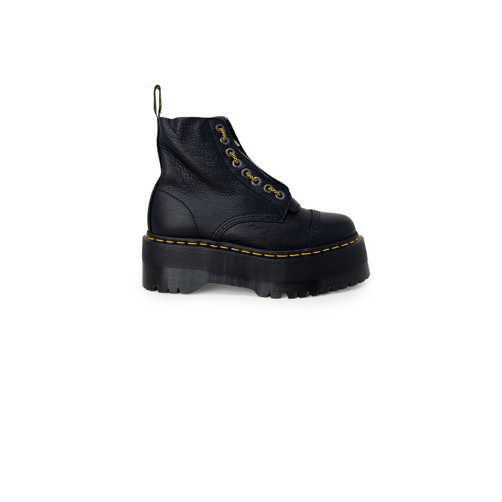 Μαύρη δερμάτινη μπότα Dr. Martens