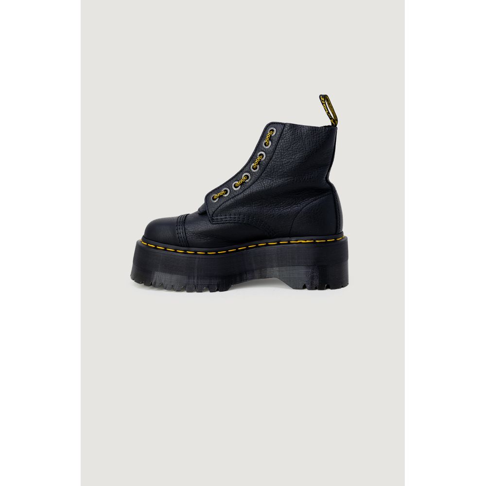 Μαύρη δερμάτινη μπότα Dr. Martens