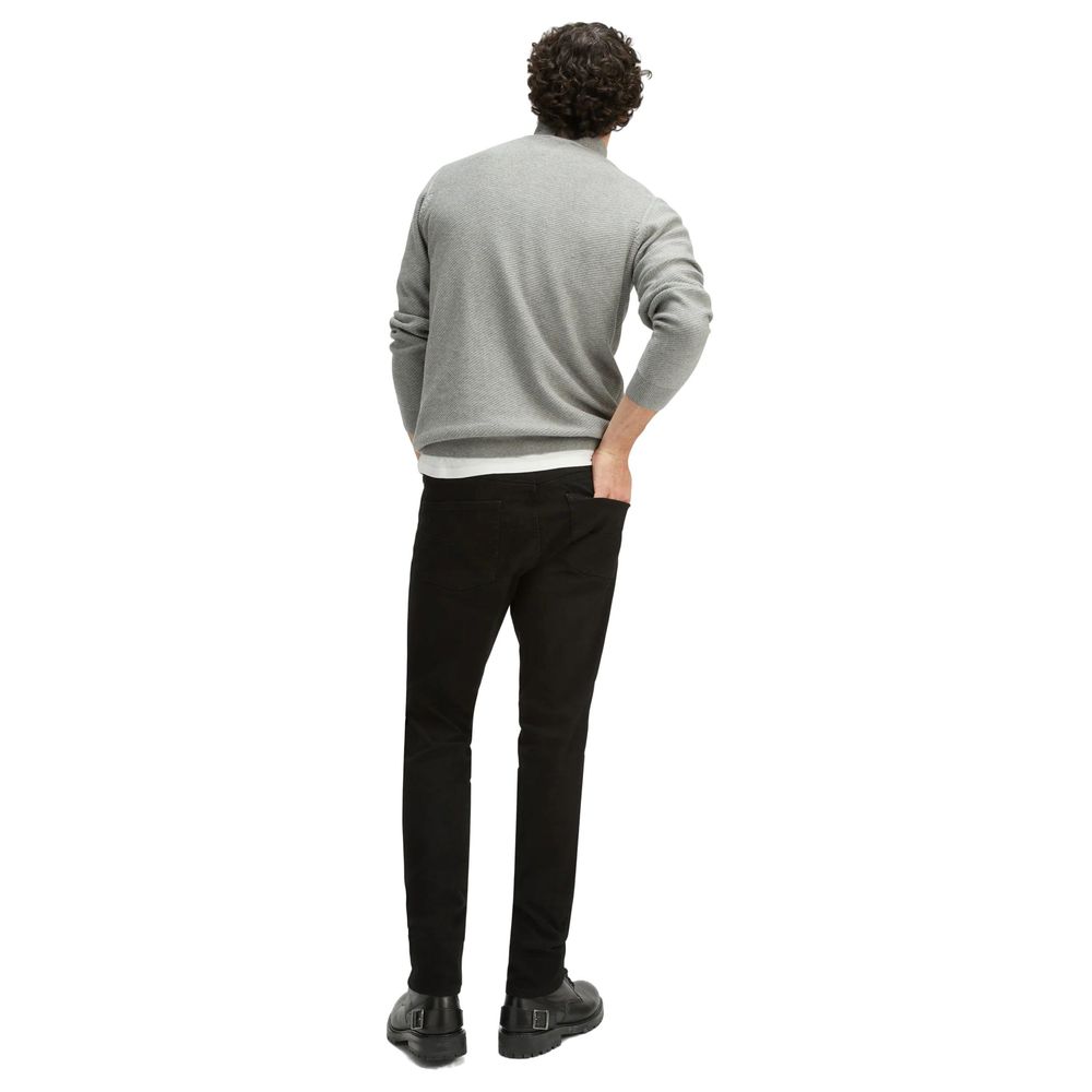 Τζιν και παντελόνι Gas Black Cotton