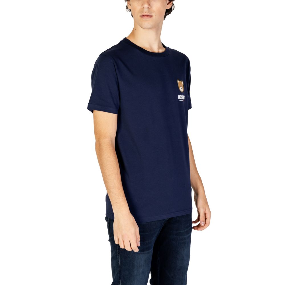 Μπλουζάκι Moschino Blue Cotton