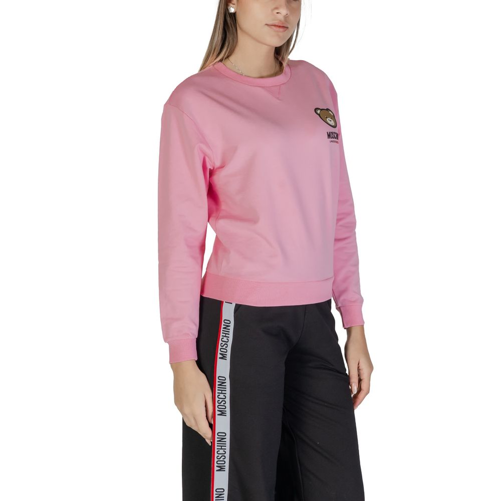 Πολύχρωμο βαμβακερό πουλόβερ Moschino