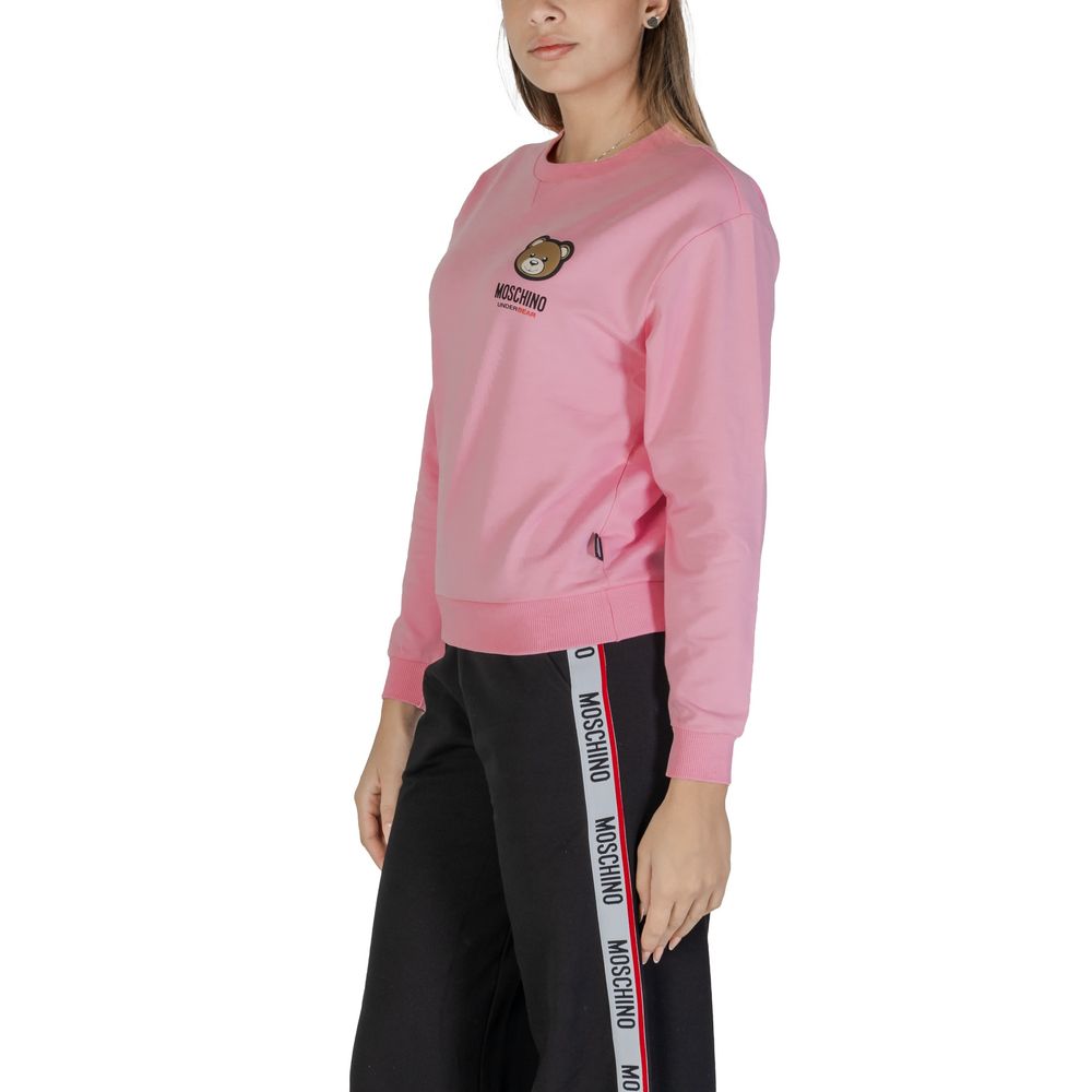 Πολύχρωμο βαμβακερό πουλόβερ Moschino