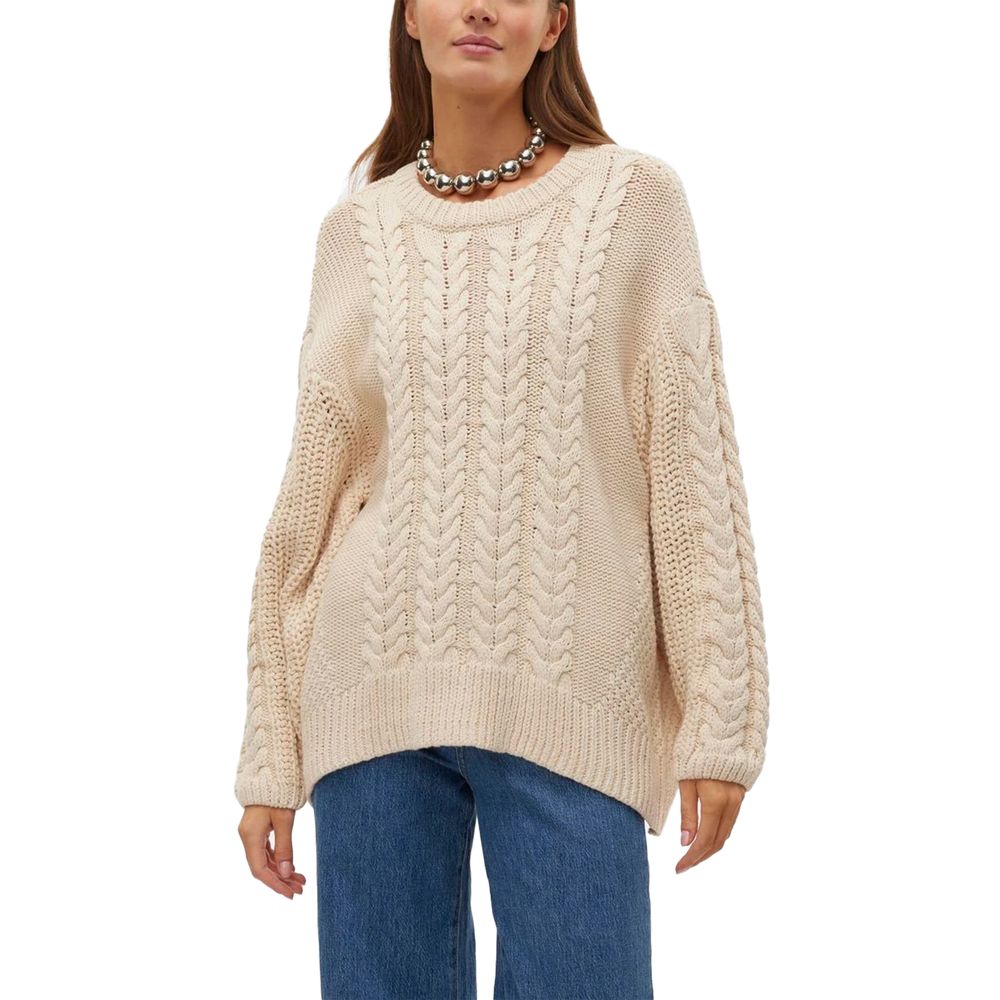 Βαμβακερό πουλόβερ Vero Moda Μπεζ