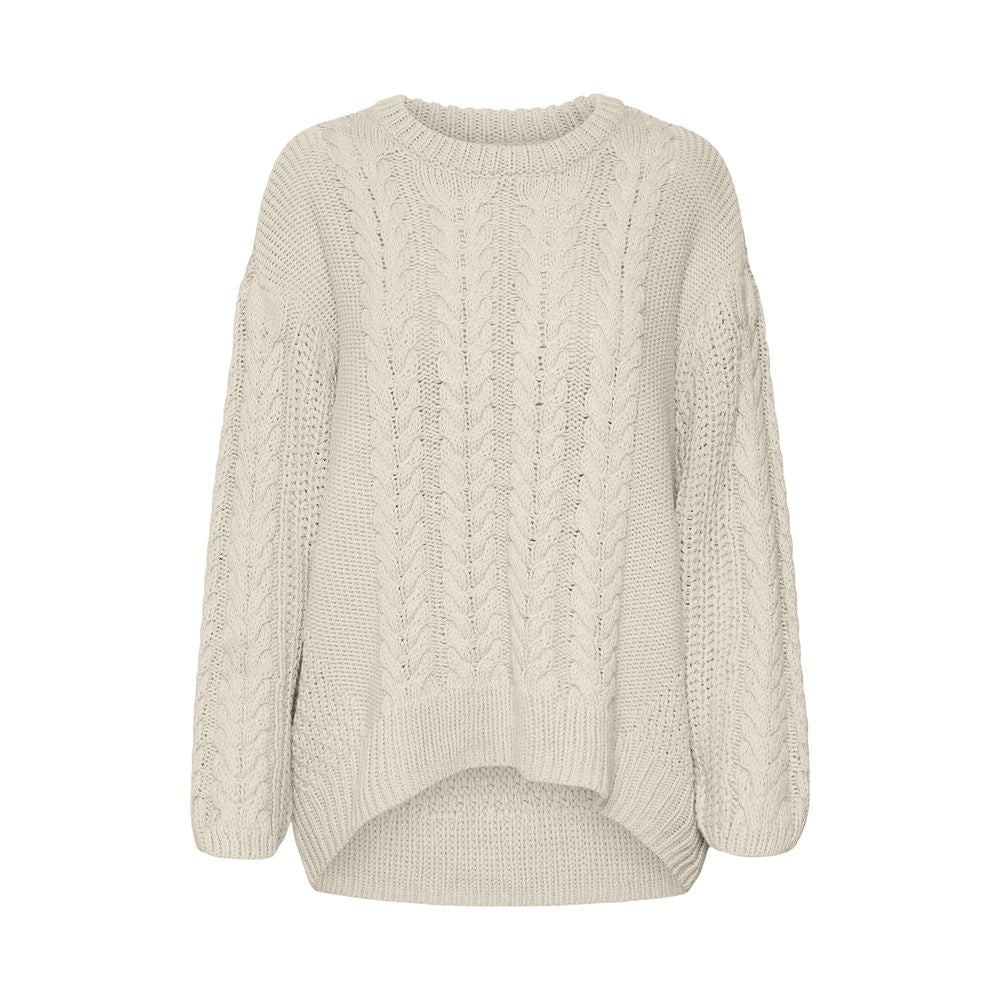 Βαμβακερό πουλόβερ Vero Moda Μπεζ
