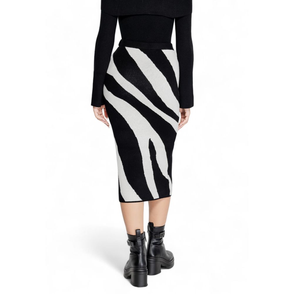 Φούστα Vero Moda Μαύρη βισκόζη