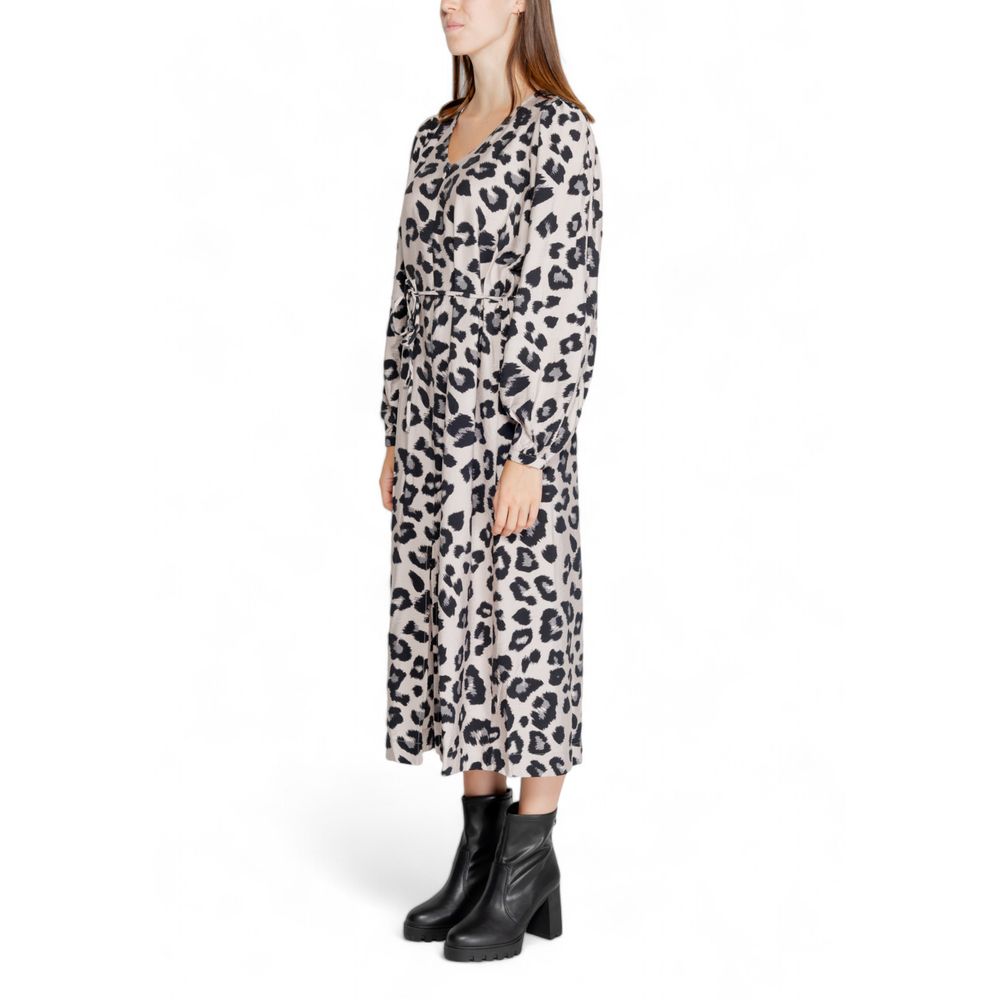 Φόρεμα Jacqueline De Yong Gray Viscose