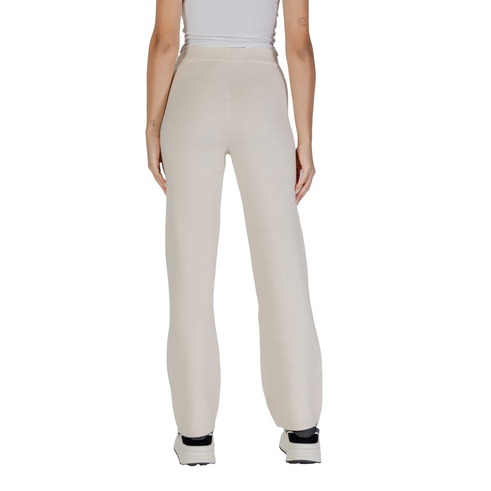 Τζιν και παντελόνι Vero Moda Cream Viscose