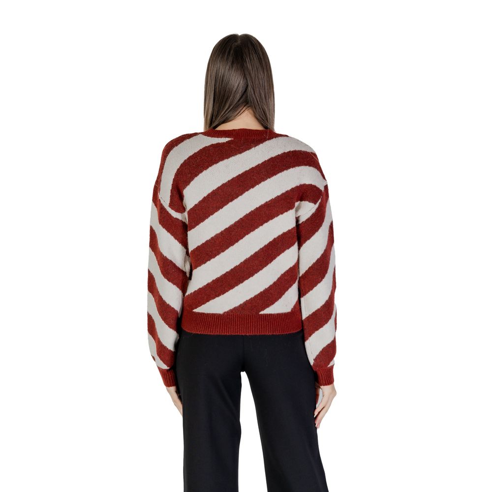 Πουλόβερ από ανακυκλωμένο πολυεστέρα Vero Moda Bordeaux
