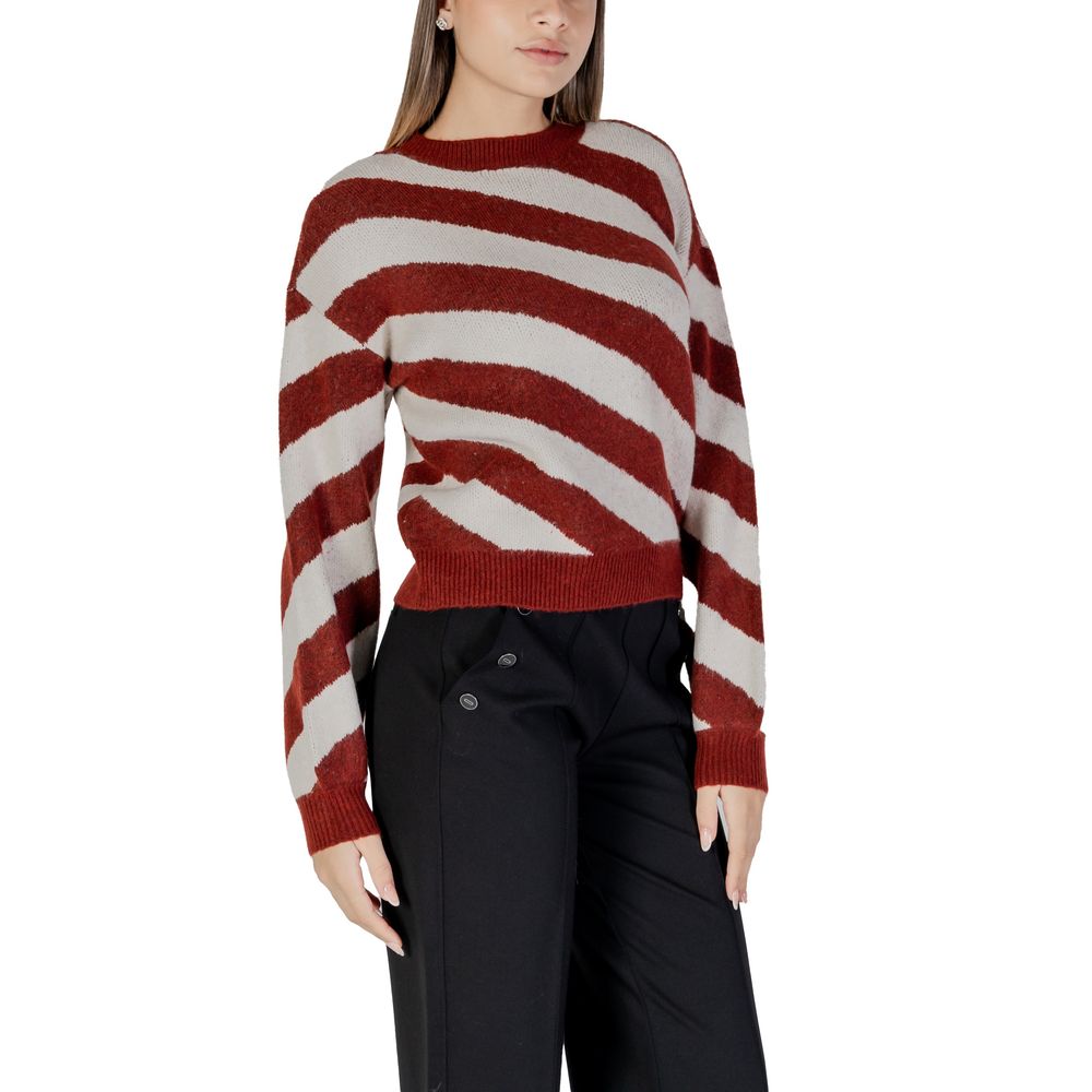 Πουλόβερ από ανακυκλωμένο πολυεστέρα Vero Moda Bordeaux