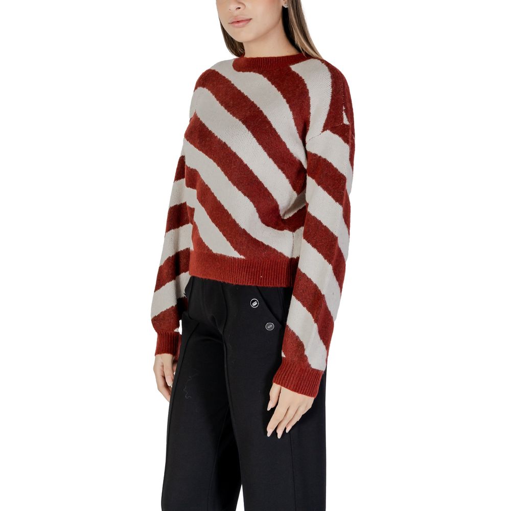 Πουλόβερ από ανακυκλωμένο πολυεστέρα Vero Moda Bordeaux
