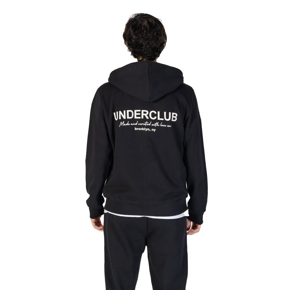 Μαύρο βαμβακερό πουλόβερ Underclub